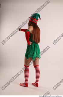 Veronika Elf with gun pose 20